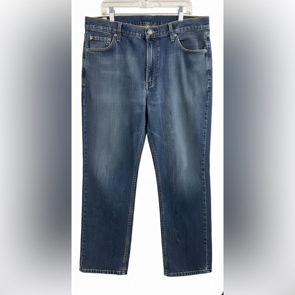 Levi's Men’s Dark Blue Denim Jeans